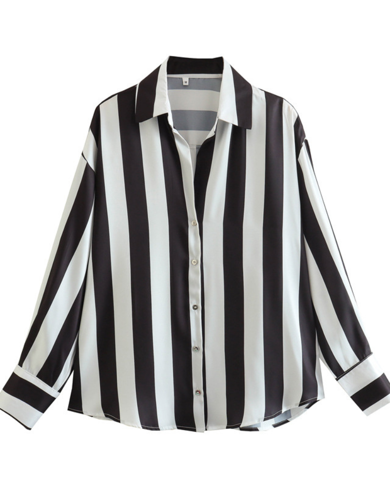 Darian | Striped Button-Up Shirt