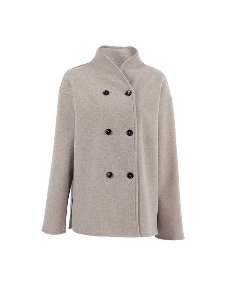 Evelyne | Wool Blend Coat