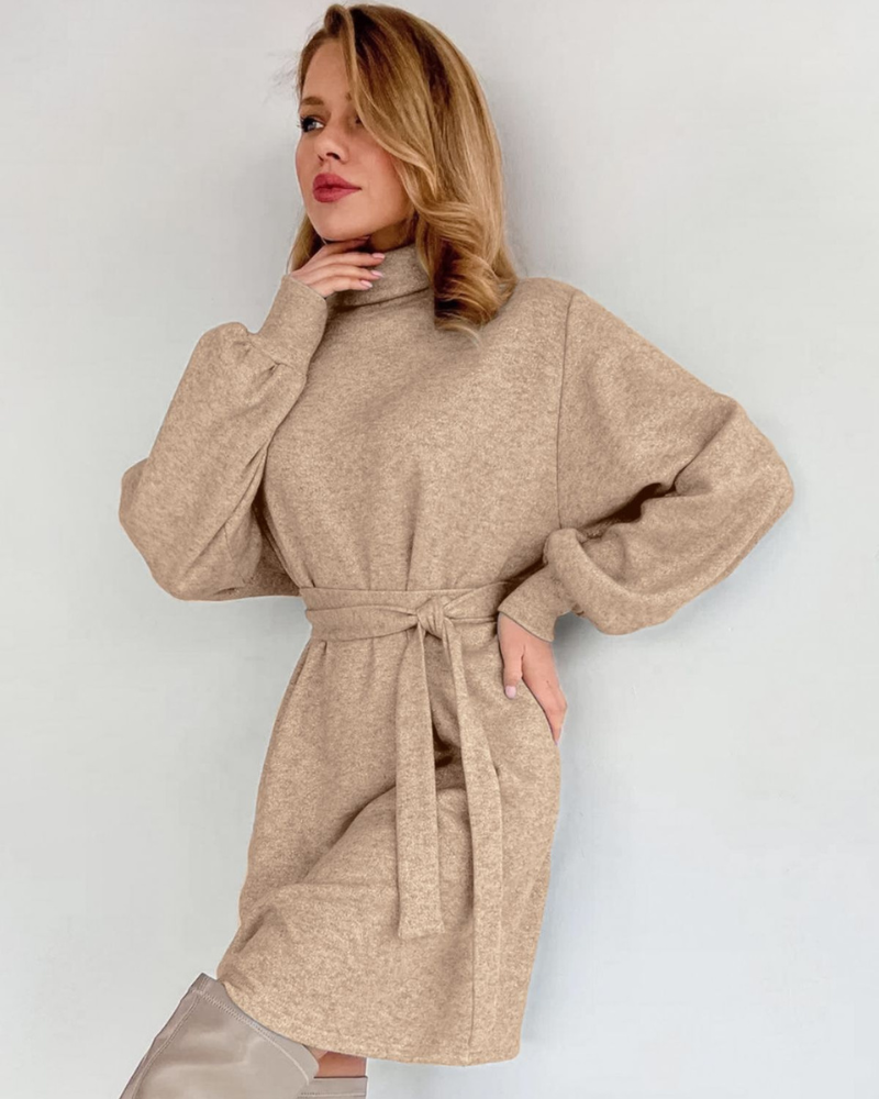 Maristela | Knit Sweater Dress