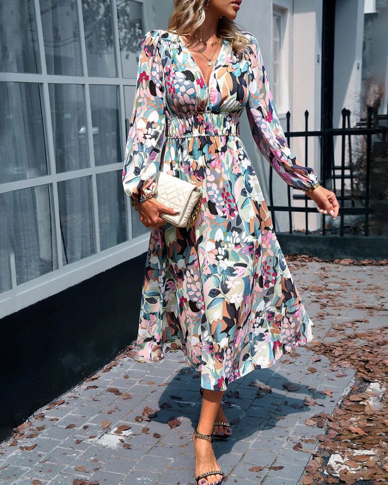 Clarisse | Floral Midi Dress