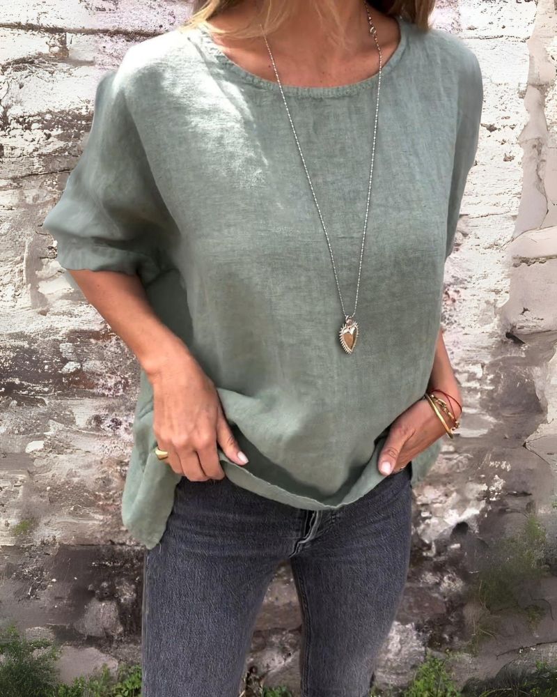 Anouk | Linen Tee