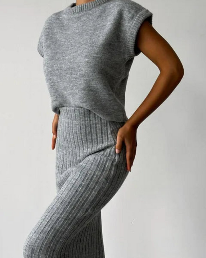 Kennedy | Knit Skirt Set