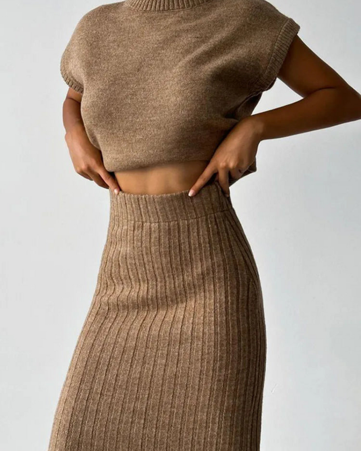 Kennedy | Knit Skirt Set