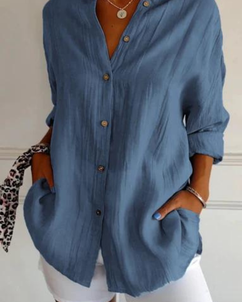 Marisol | Linen Button-Up Shirt