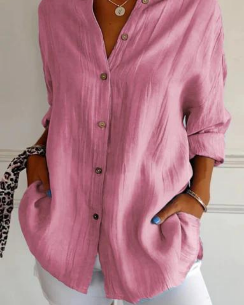 Marisol | Linen Button-Up Shirt