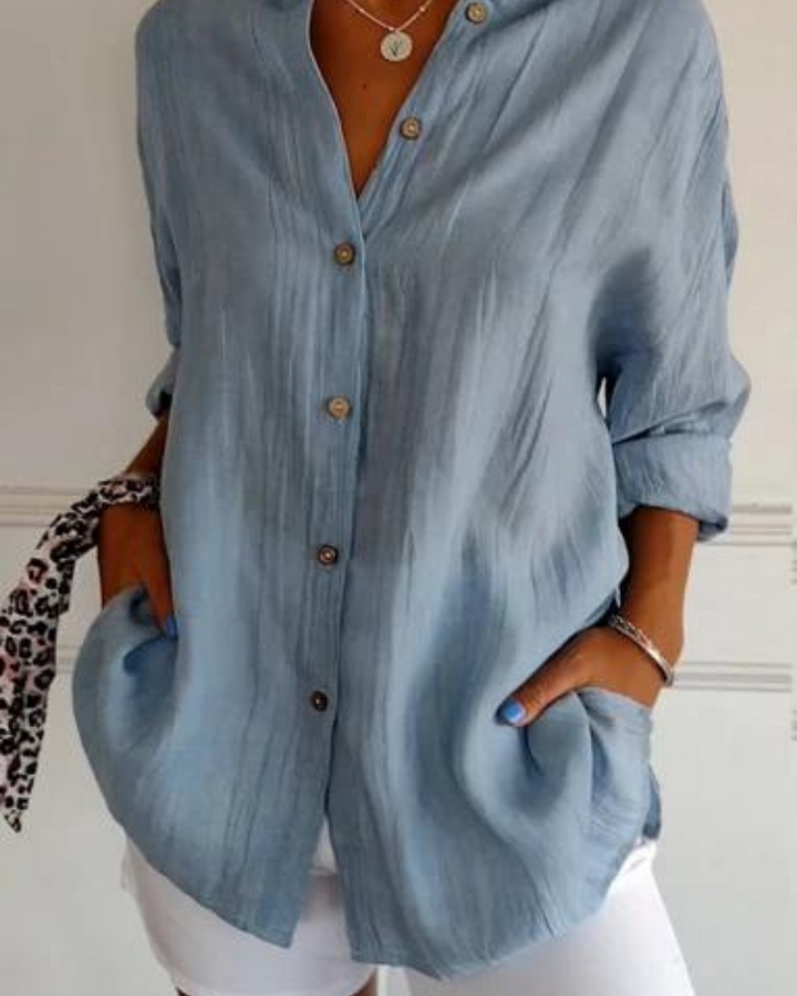 Marisol | Linen Button-Up Shirt