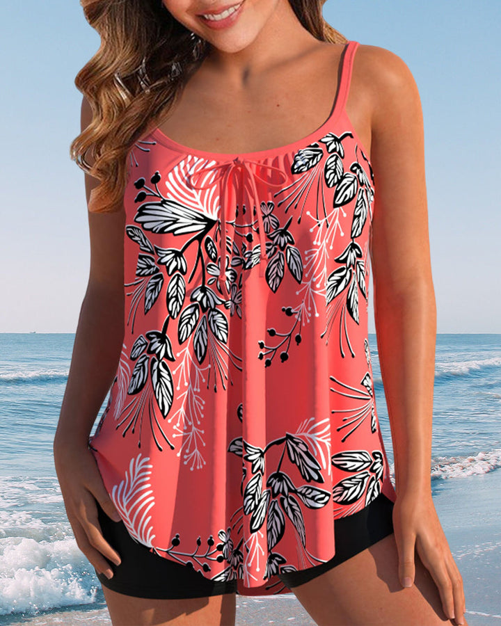 Naomi | Floral Tankini Set