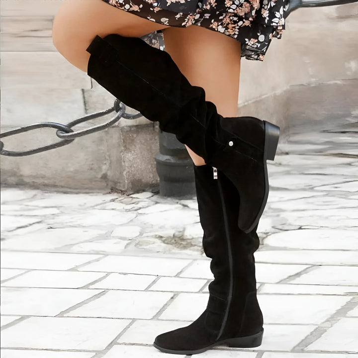 Danica | Slouchy Knee-High Boots