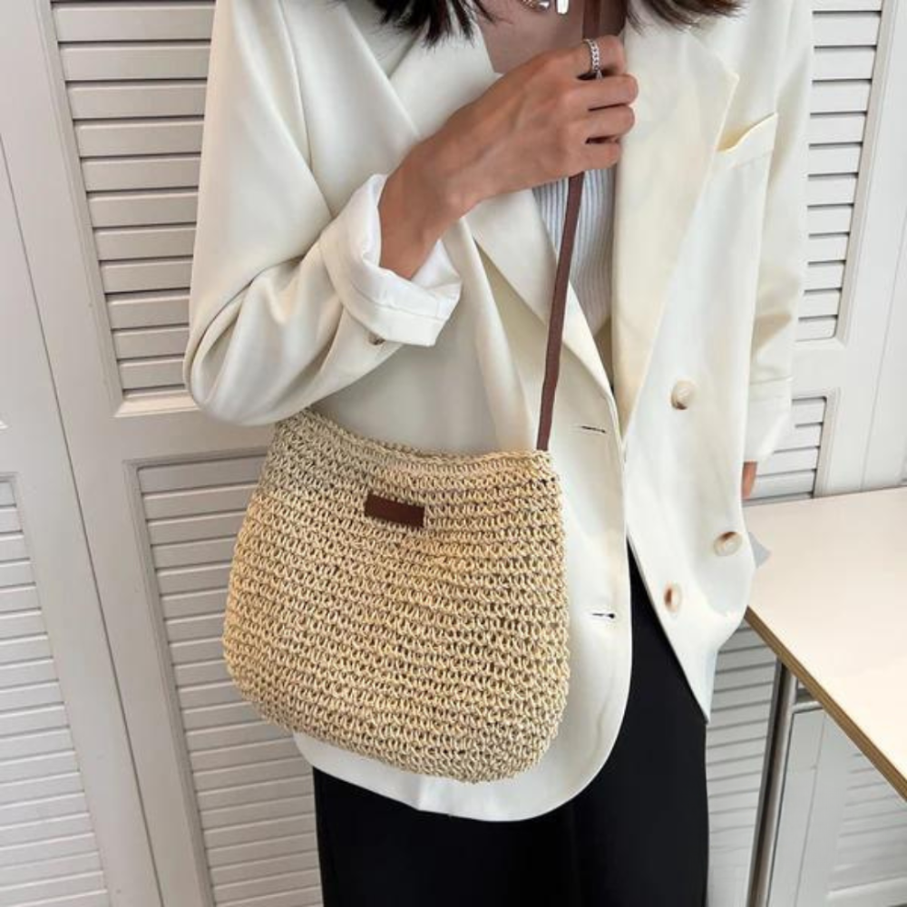 Maya | Woven Shoulder Bag