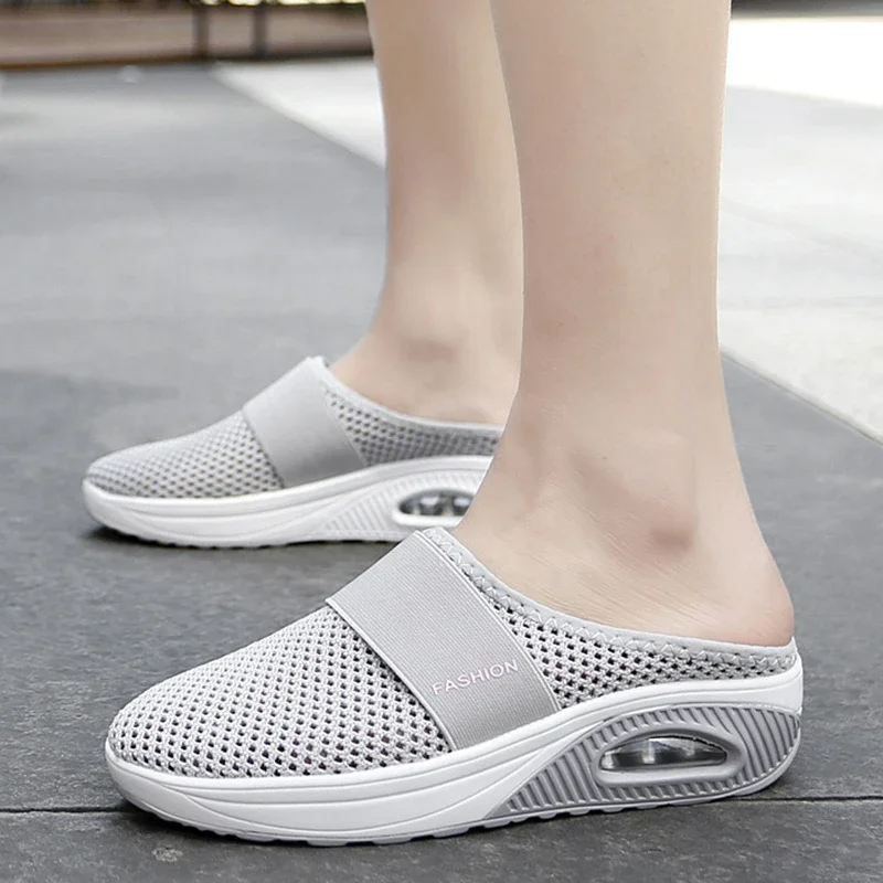 Leona | Air Cushion Slip-On Mules