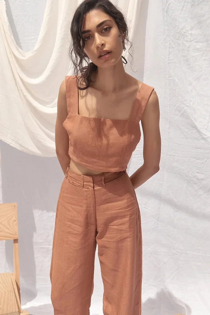 Hallie | Linen Co-ord Set