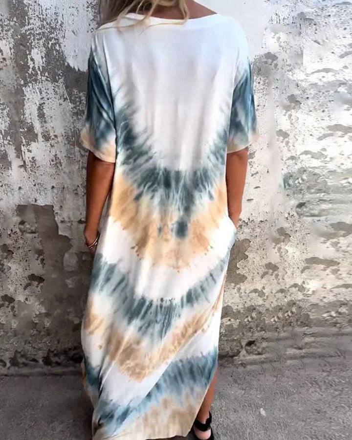 Sofia | Tie-Dye Maxi Dress