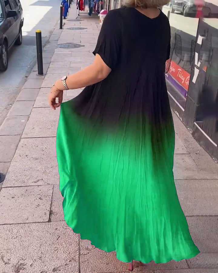 Veronique | Ombre Maxi Dress