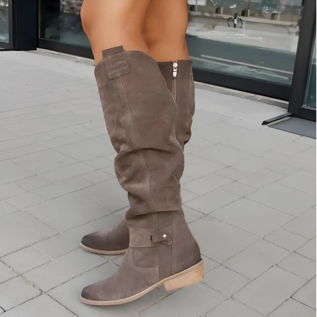 Danica | Slouchy Knee-High Boots