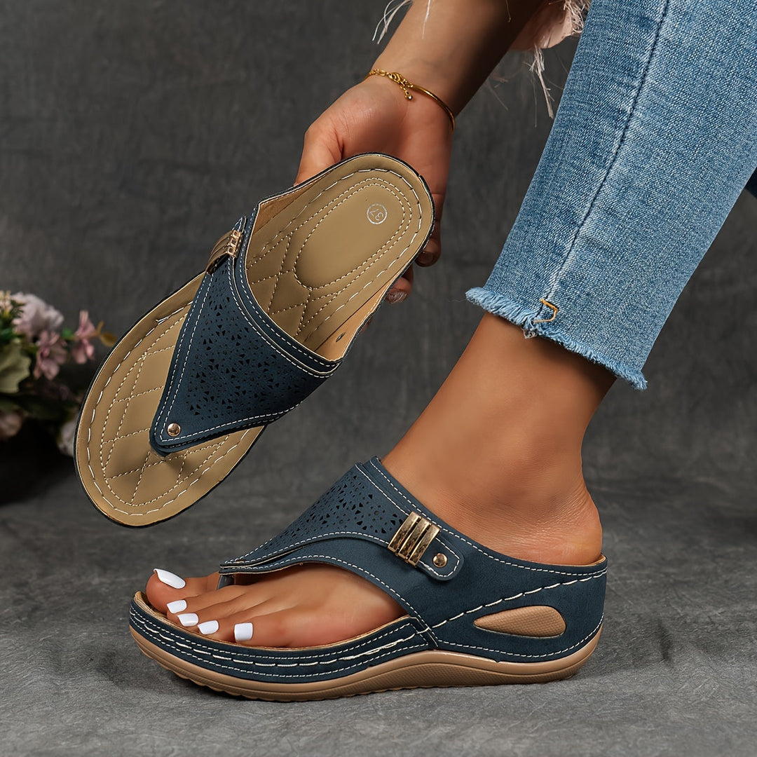 Soraya | Boho Chic Wedge Sandals