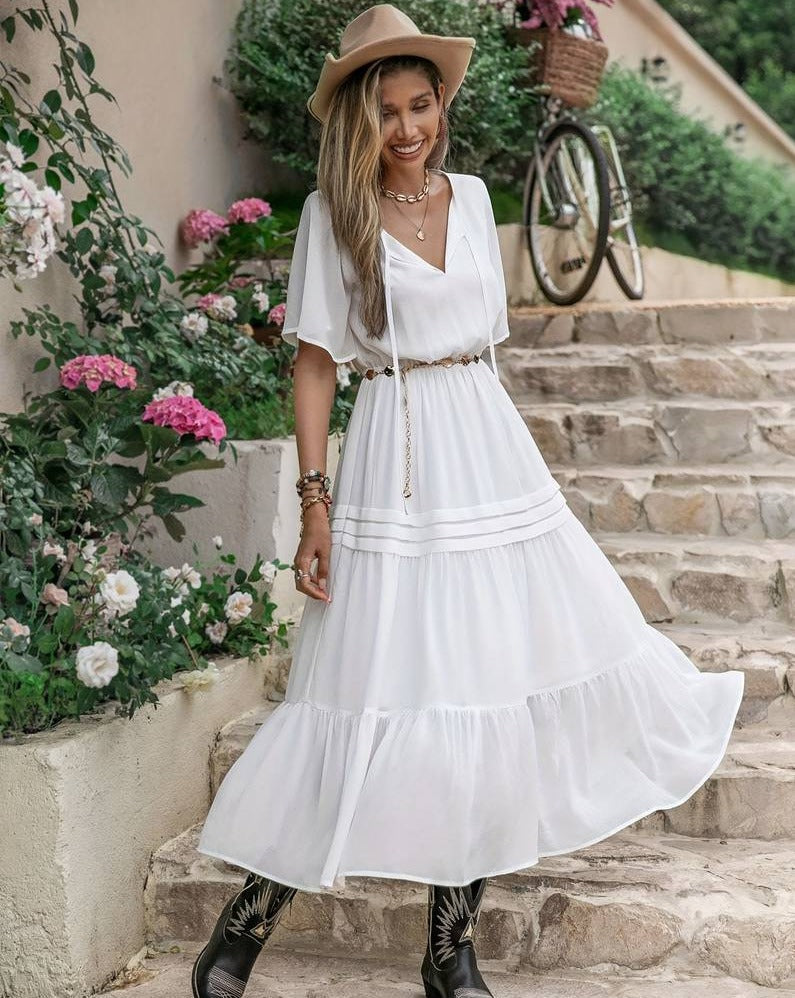 Ismene | Boho Maxi Dress