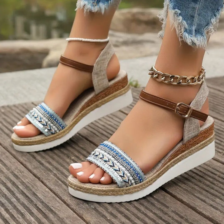 Sienna | Boho Platform Sandals