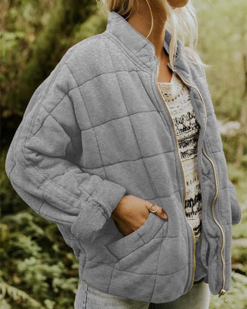 Rowan | Quilted Zip Jacket