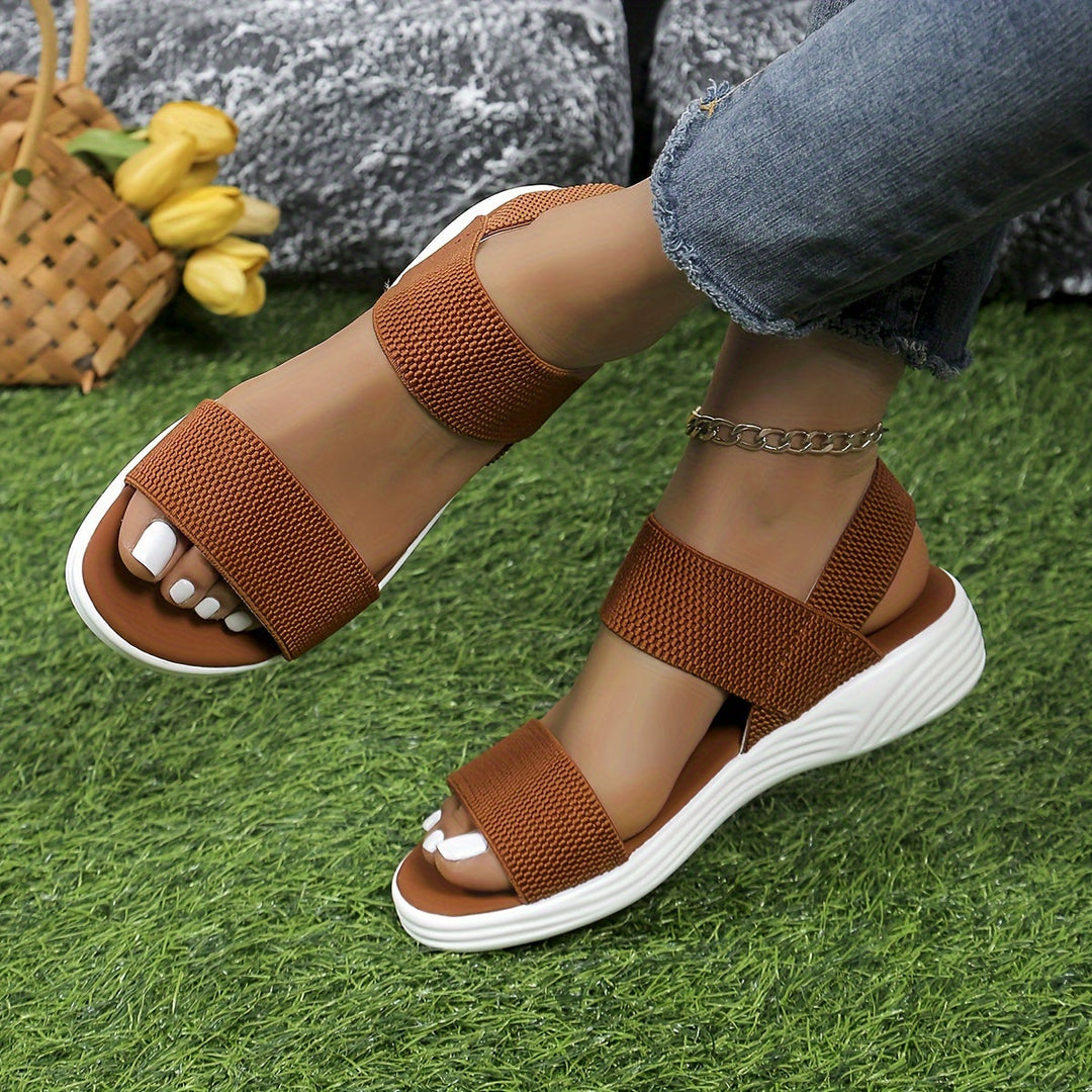 Lyra | Sporty Stretch Sandals