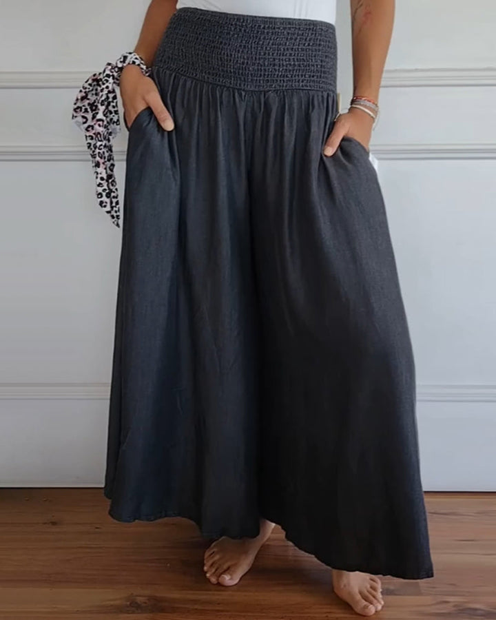 Saphira | Boho Wide-Leg Pants