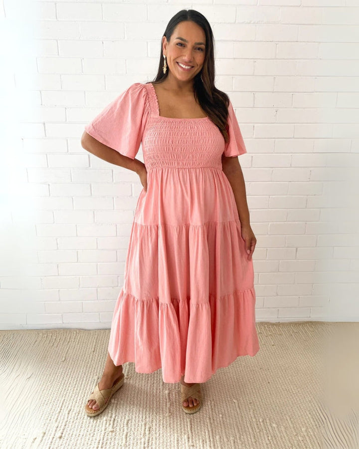 Yvonne | Smocked Maxi Dress