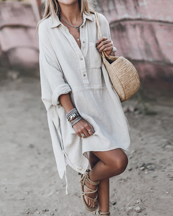 Annalisa | Relaxed Shirt Dress