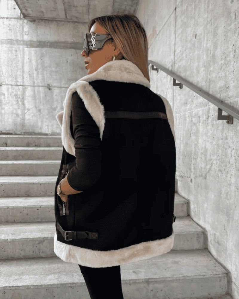 Sasha | Shearling-Lined Vest