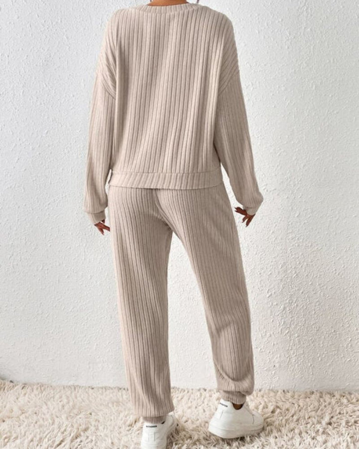 Ria | Ribbed Knit Set