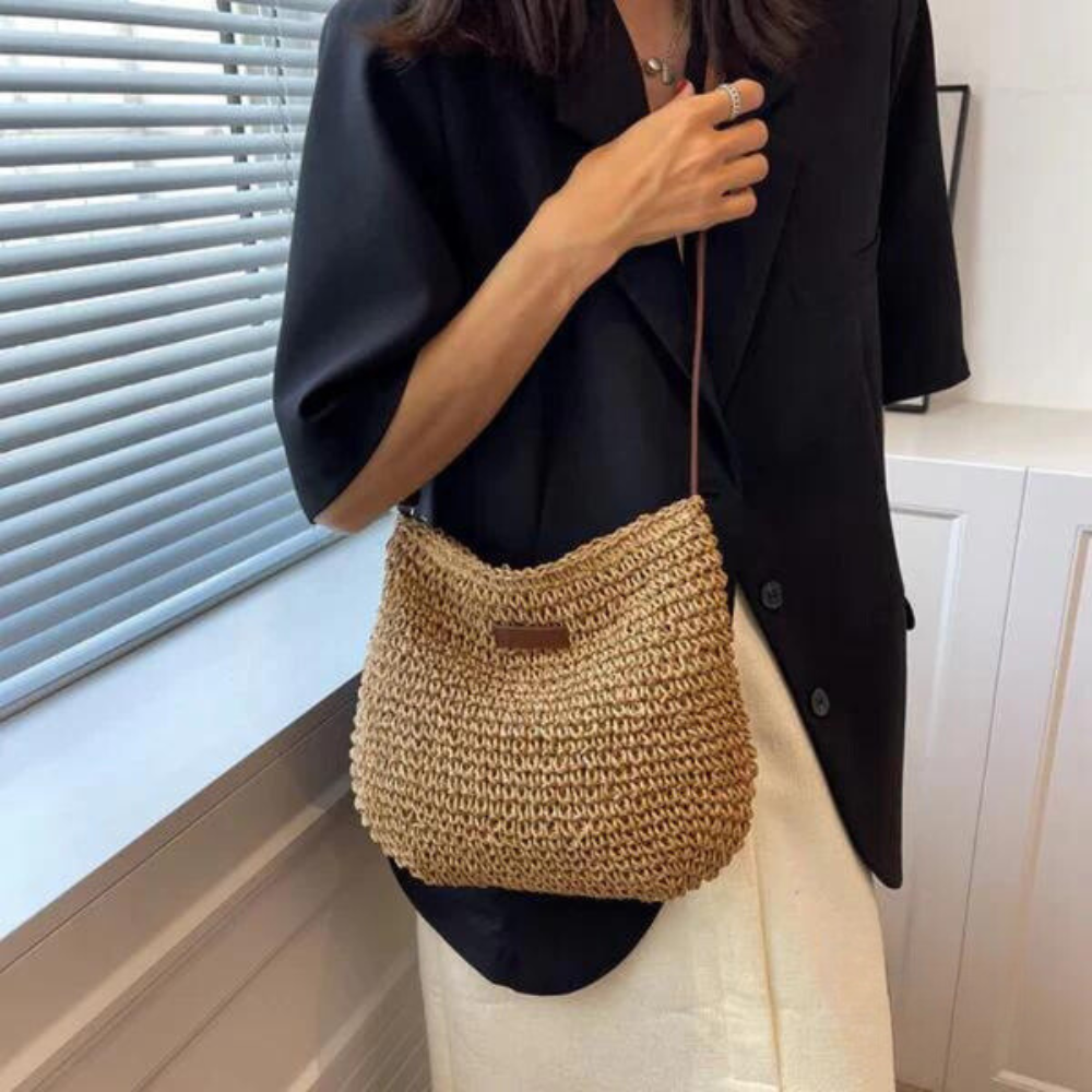 Maya | Woven Shoulder Bag