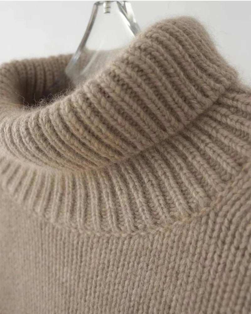 Anseline | Soft Knit Turtleneck Sweater