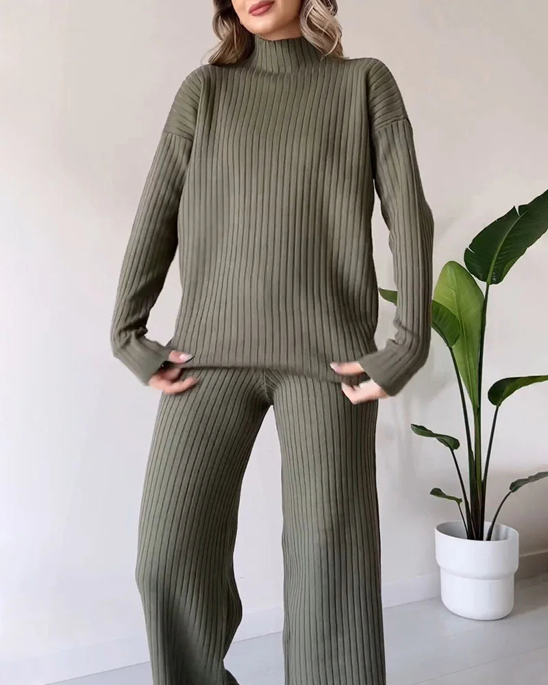 Mila | Ribbed Knit Set