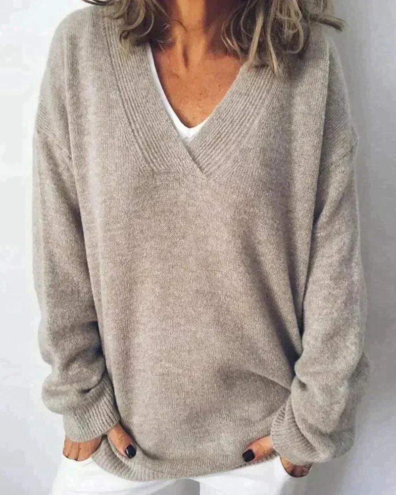 Hadley | Knit V-Neck Sweater