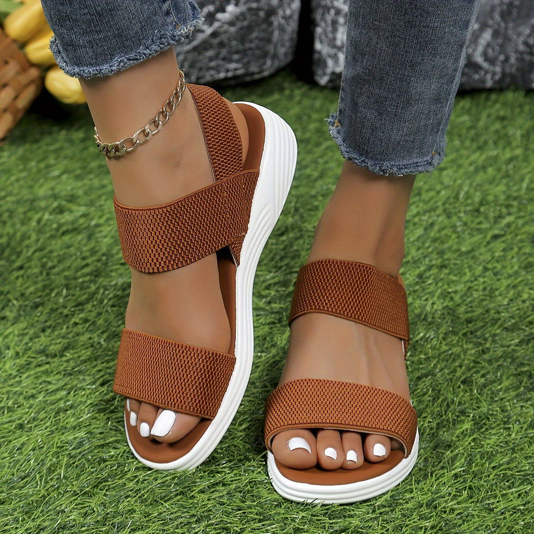 Lyra | Sporty Stretch Sandals