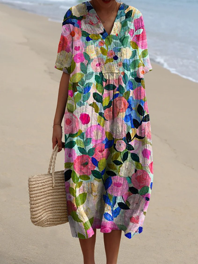 Zuzana | Floral Kaftan Dress