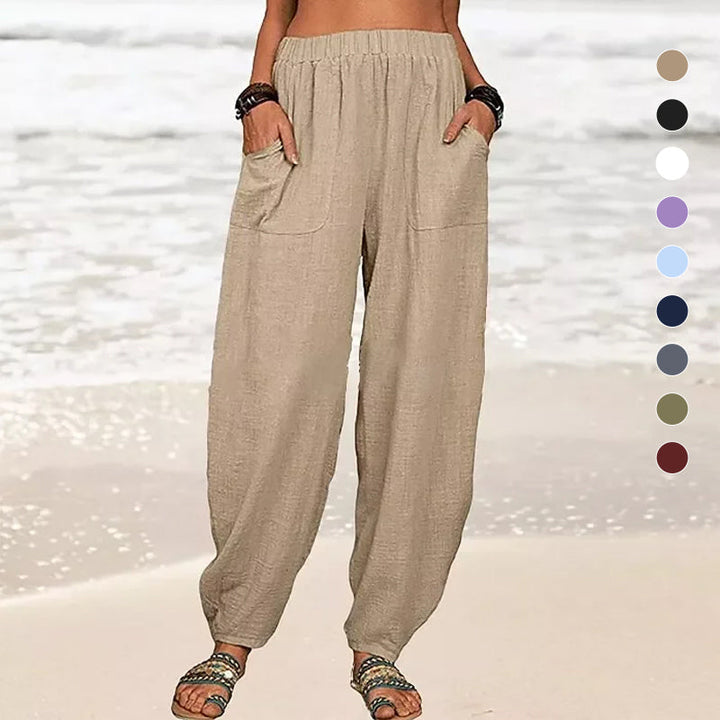 Isola | Relaxed Linen Pants