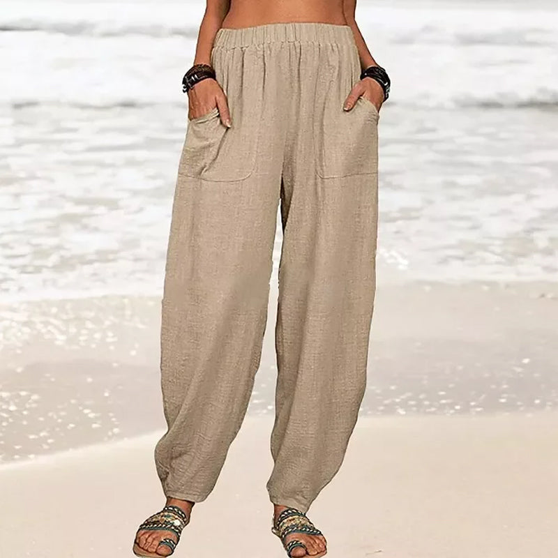 Isola | Relaxed Linen Pants