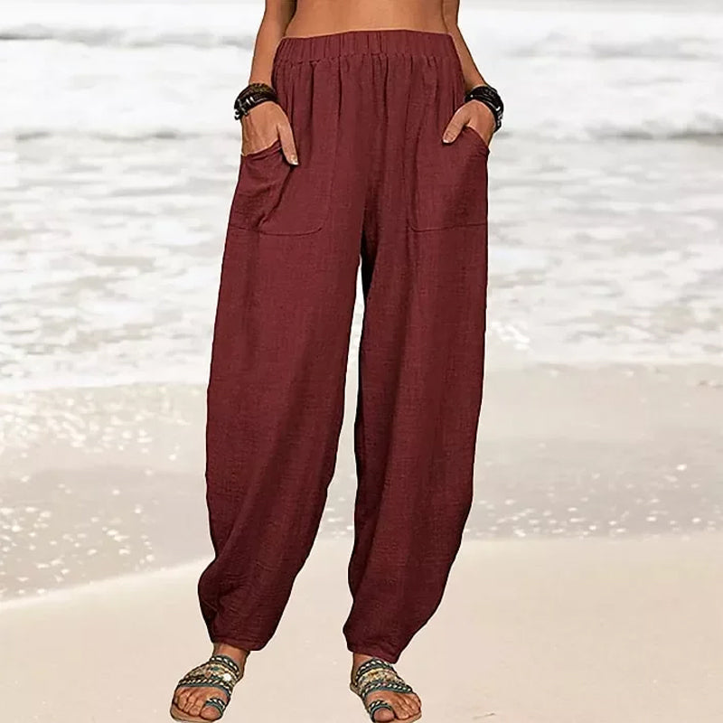 Isola | Relaxed Linen Pants