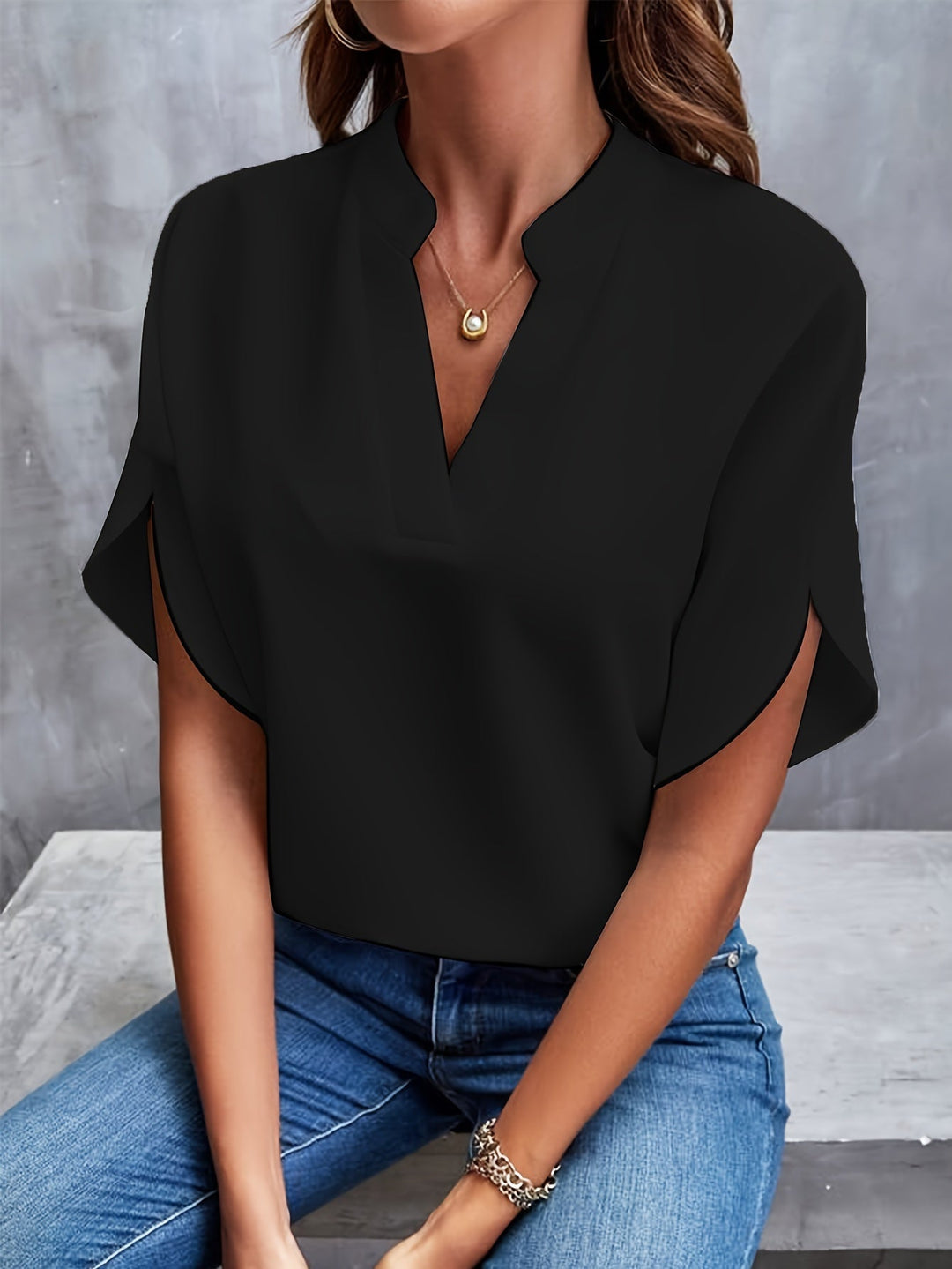 Alexa | Split Sleeve Blouse