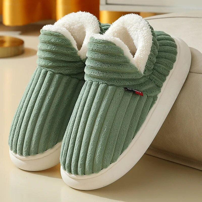 Emery | Plush Slip-On Slippers