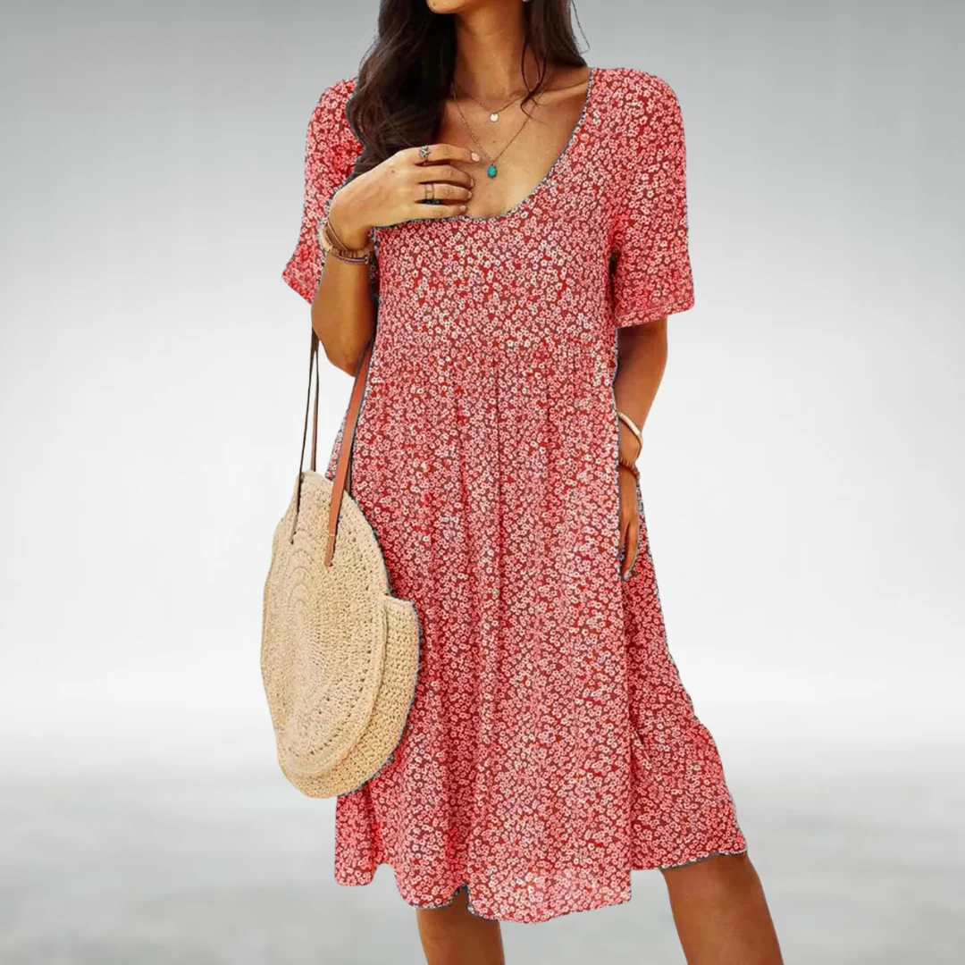 Elfriede | Floral Babydoll Dress