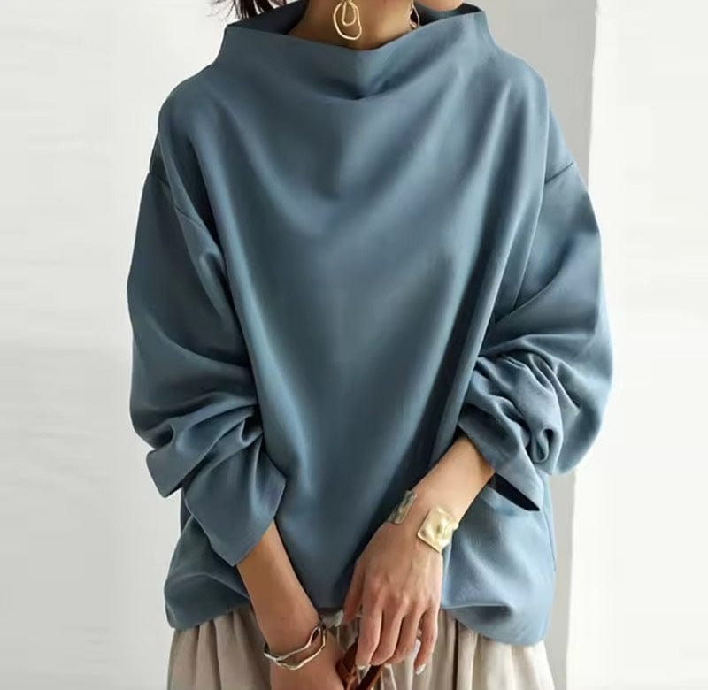 Briar | Minimalist Cowl Neck Top