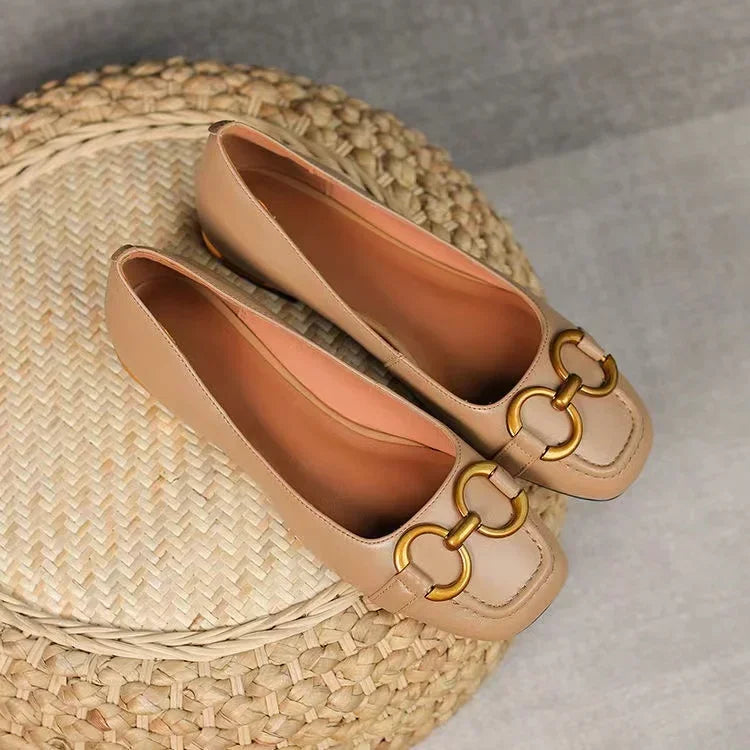 Odette | Luxe Leather Flats