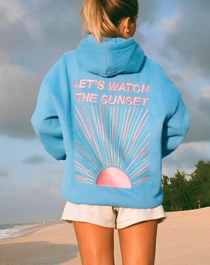 Marley | Sunset Fleece Hoodie