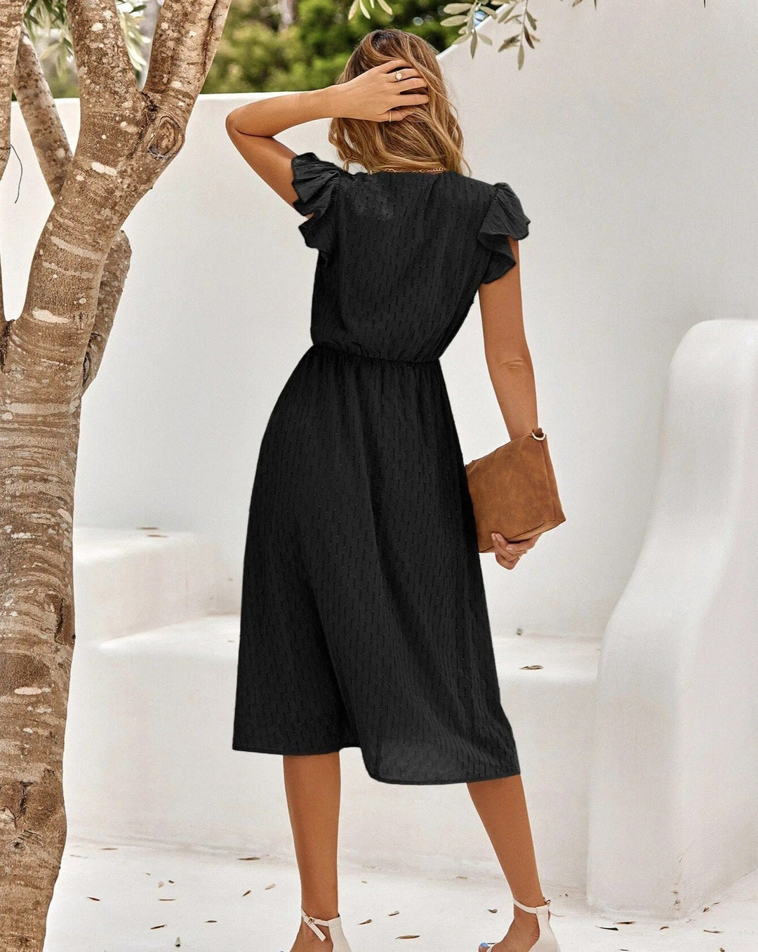 Acantha | Elegant Midi Dress