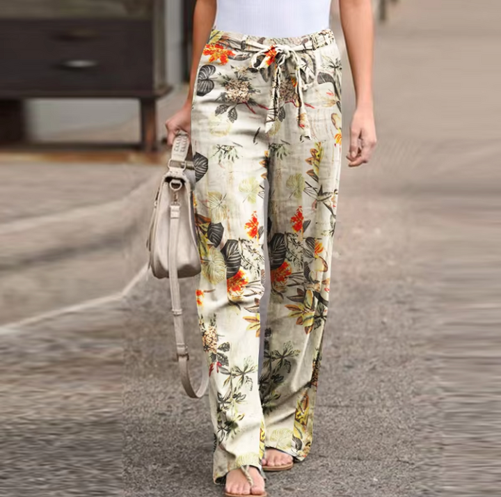 Soleia | Floral Boho Pants