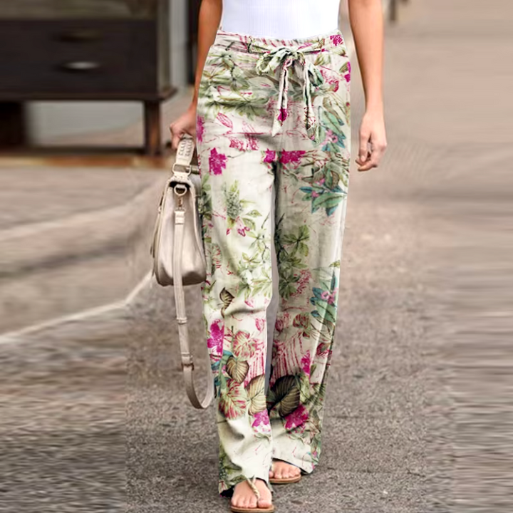 Soleia | Floral Boho Pants