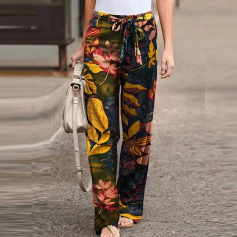 Soleia | Floral Boho Pants