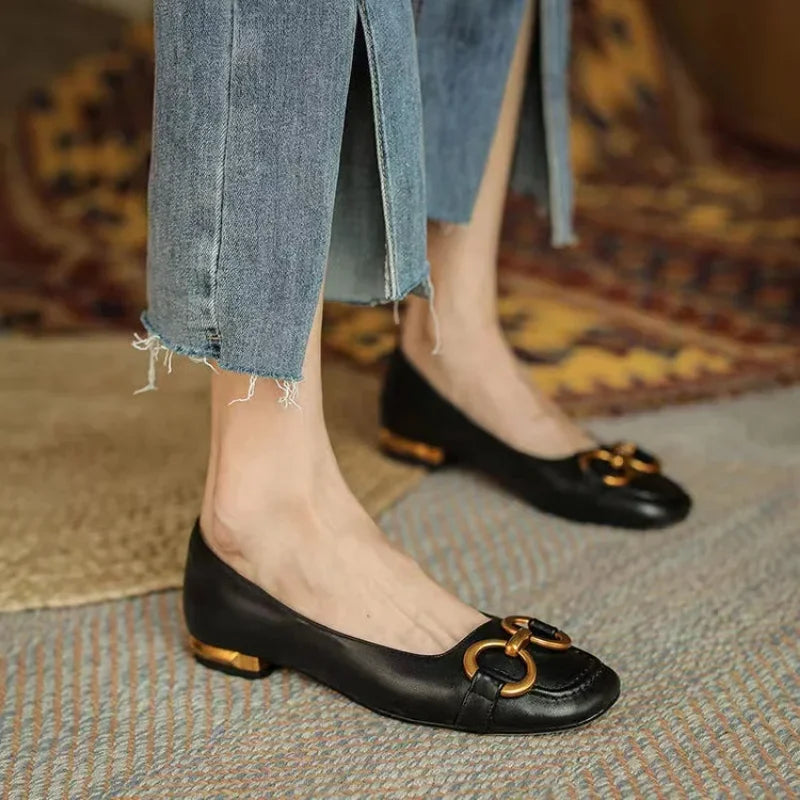 Odette | Luxe Leather Flats