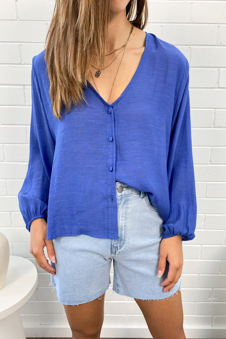 Hailey | Button-Up Blouse