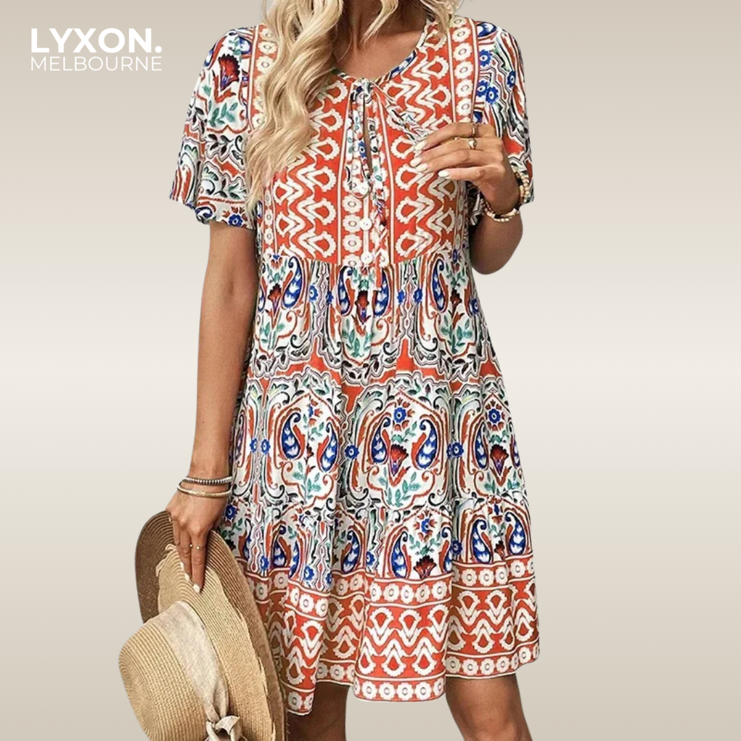 Libuse | Boho Print Dress